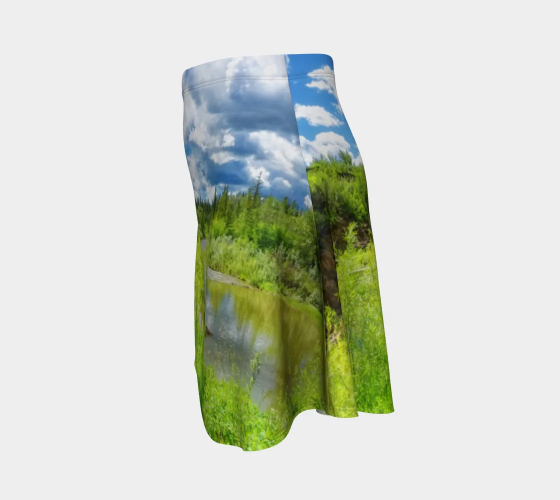 Women's Flare Skirt - Fish Creek Park Votier's Flats