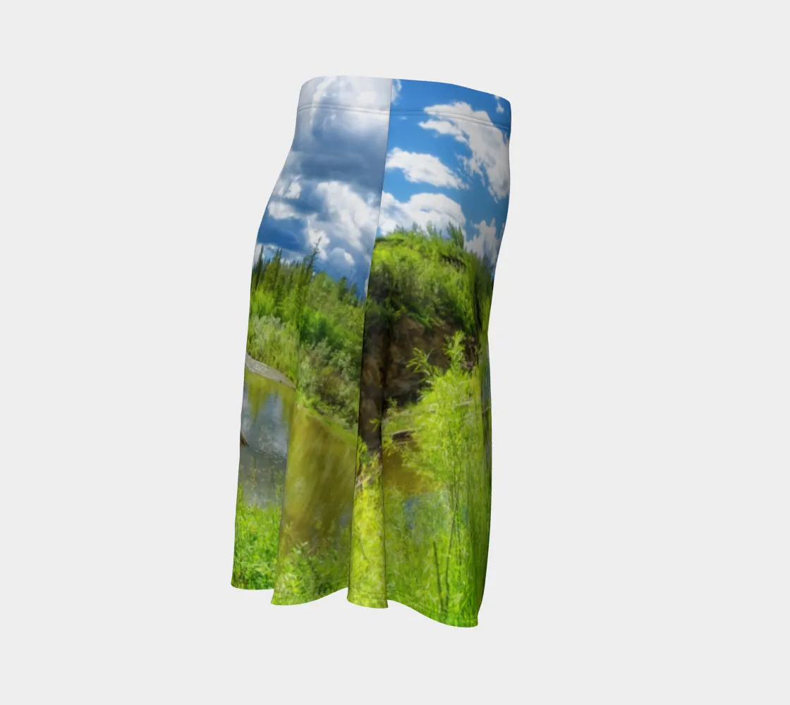 Women's Flare Skirt - Fish Creek Park Votier's Flats