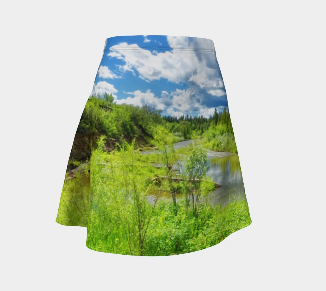 Women's Flare Skirt - Fish Creek Park Votier's Flats