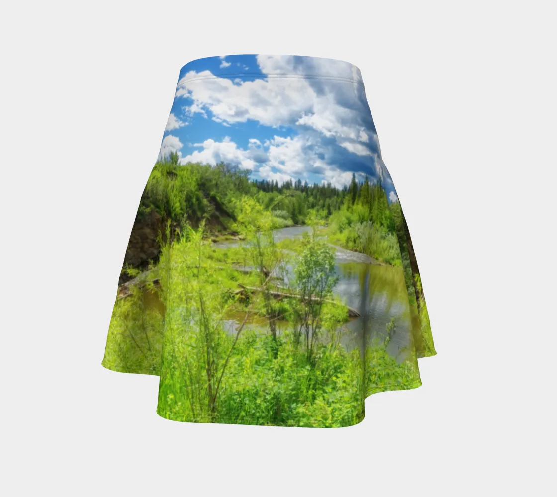 Women's Flare Skirt - Fish Creek Park Votier's Flats