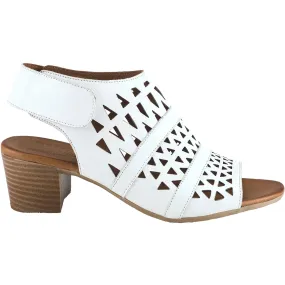 Women's Spring Step Dorotha White Leather